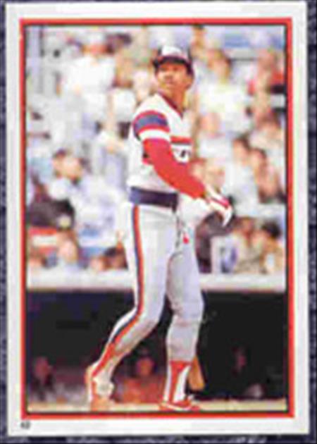 1983 Topps Baseball Stickers     049      Tony Bernazard